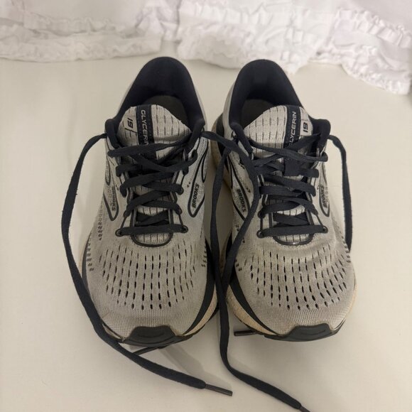 Brooks Glycerin 19 Womens Running Shoes Size 7.5 Gray - Picture 6 of 9